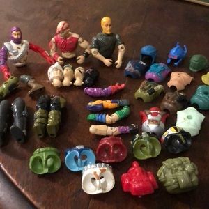 GI Joe ARAH figures and parts